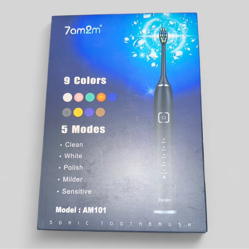7am2m Sonic Electric Toothbrush - Orange